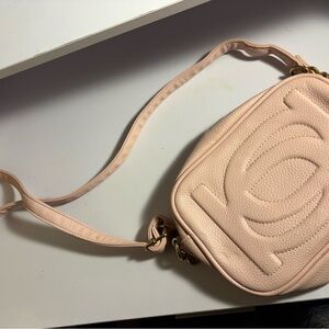 Bebe Pink Crossbody Bag with Elegant Design